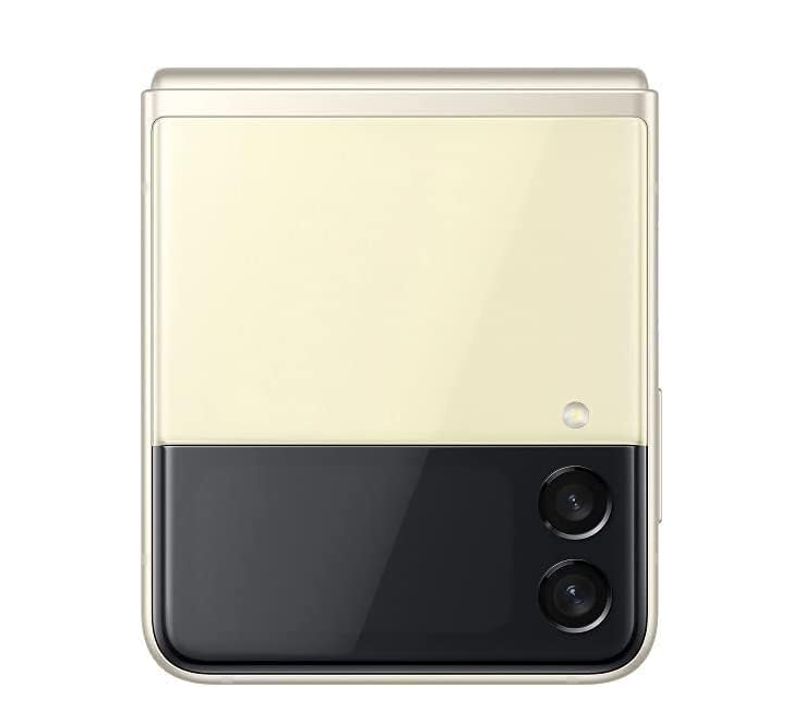 Samsung Galaxy Z Flip3 5G SS+eSim 128GB with 8GB RAM Light Yellow above 90% Battery Health – Excellent Grade minor scratch (Refurbished)