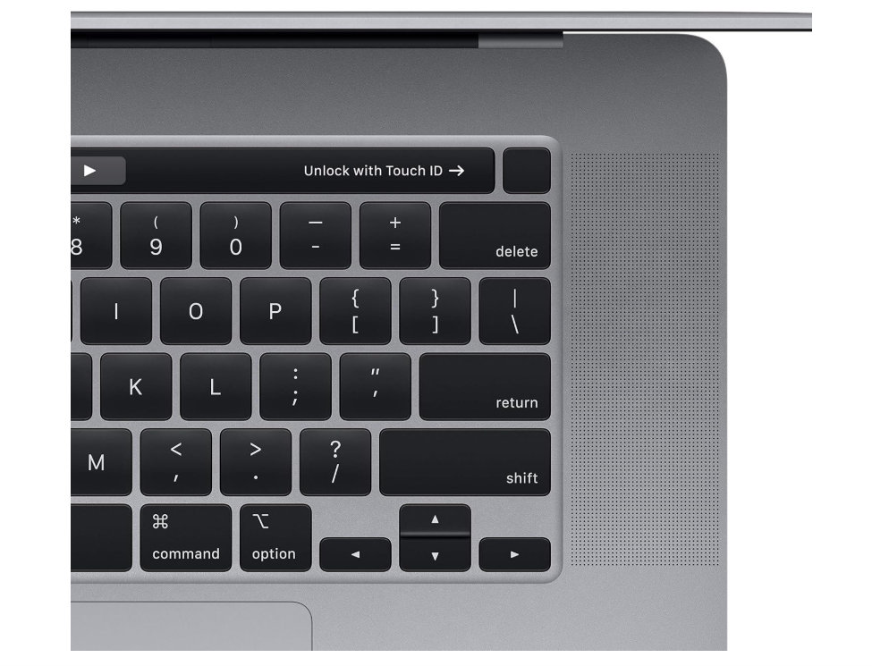 Apple MacBook Pro 16" 2019 A2141 6-Core i7 2.6GHz 16GB DDR4 512GB SSD Touch Bar Space Gray Excellent Grade Minor Scratches (Refurbished)