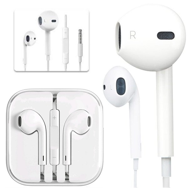 Apple iPhone 6 iPhone 5 earphone,Volume control, Standard 3.5mm plug with package