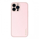 iPhone 13 Pro Luxury PU Leather Phone Cover Case Yolo Series (DUX DUCIS) Pink