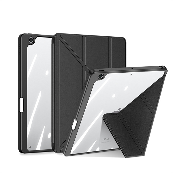 iPad 10.9" (10th Gen, 2022) & iPad 11th (2025) Case | DUX DUCIS Domo Series Shockproof Tablet Cover – Black