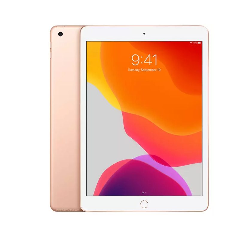 iPad 7th Gen 10.2" Cellular + Wi-Fi 32GB Gold A2200 Excellent Grade above 80% Battery Health( Refurbished )