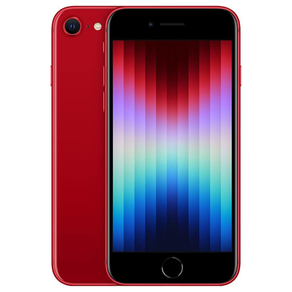 iPhone SE 2022 (3rd Gen)64GB Red A Grade above 100% Battery Health (Refurbished)