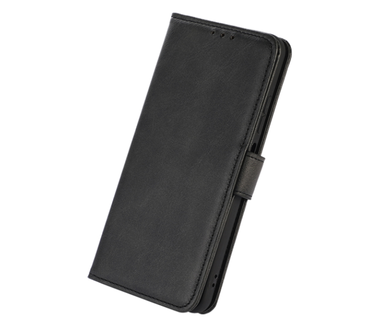 ABEEL iPhone 16 wallet phone case PU leather Black