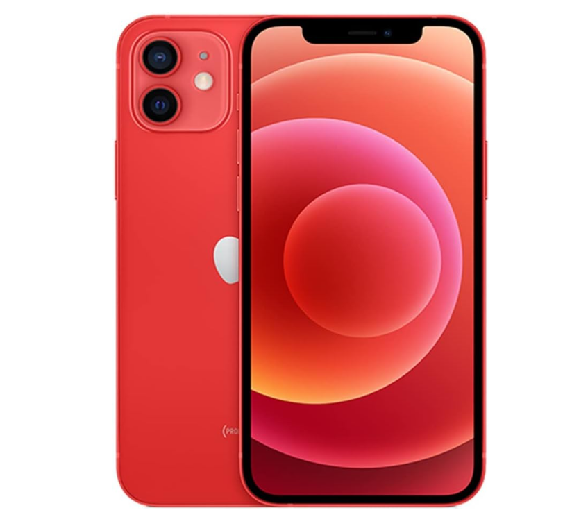 iPhone 12 128GB DS Red A Grade 100% Battery Health ( Refurbished )