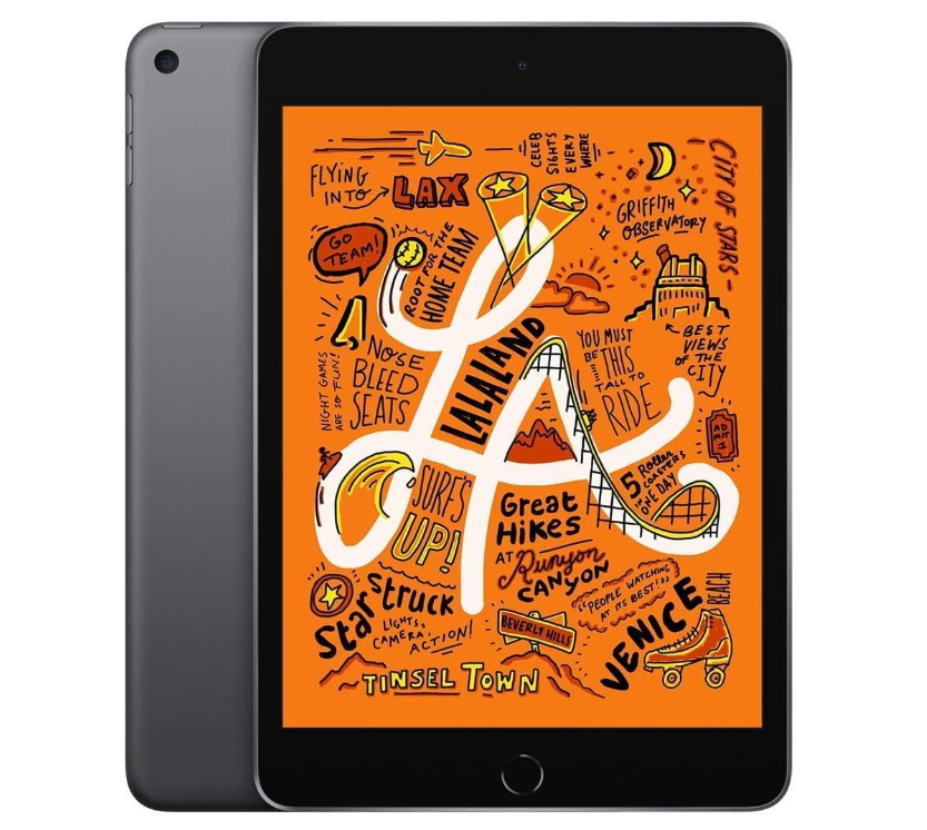 iPad Mini 5 (2019) 7.9" Wi-Fi + Cellular 256GB A2126 Space Gray A Grade 100% Battery Health (Refurbished)