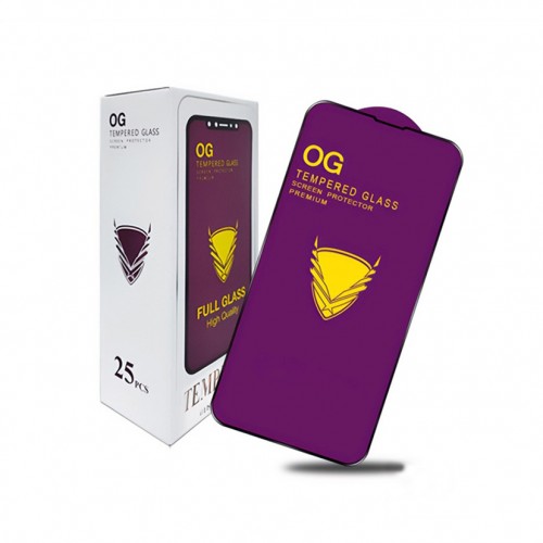 [M0210100135] iPhone 16 Pro Max OG Privacy Golden Armor High Quality 9H Tempered Glass Screen Protector