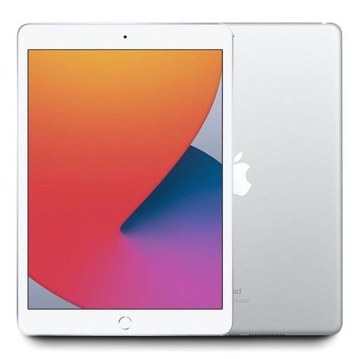 [T0010010700] iPad 8th Gen 10.2" Cellular + Wi-Fi 32GB Silver A2429 A Grade Premium 100% Battery Health( Refurbished )