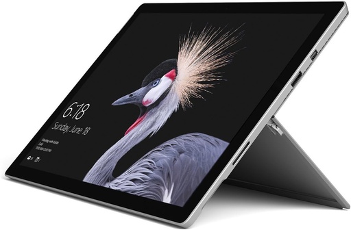 [L0110010015] Microsoft Surface Pro (5th Gen) 1796 Laptop / Tablet - Intel i5-7300U@2.60GHz 8GB RAM 128GB SSD 12.3' Touch WIN10 Pro Silver - A Grade( Refurbished)
