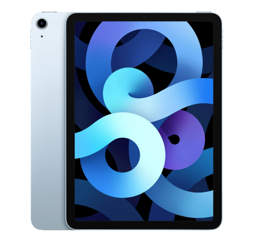 [T0010010731] iPad Air 4 (2020) 10.9" Wi-Fi Only 64GB Sky Blue A2316 A Grade above 80% Battery Health( Refurbished )