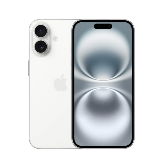 [M0010010869] iPhone 16 128GB Dual SIM White Titanium A Grade 100% Battery Health Like New
