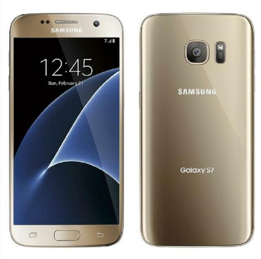 [M0020010708] Samsung Galaxy S7 edge SM-G9350 32GB with 4GB RAM Gold A Grade (Refurbished)- (Minor Screen Burn)