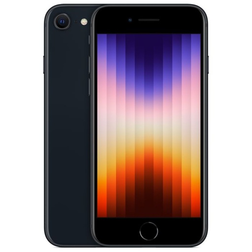 [M0010011020] iPhone SE 2022 (3rd Gen)128GB SS+eSim Midnight A Grade above 80% Battery Health( Refurbished )