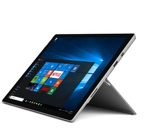 [L0110010024] Microsoft Surface Pro 5 (Model 1796) 12.3" – Intel Core i5-7300U 2.71GHz Dual-Core / 8GB RAM / 256GB SSD / Intel HD Graphics 620 / Windows 10 Pro / Silver – Excellent Grade Minor scratch with Keyboard & Pen (Refurbished)