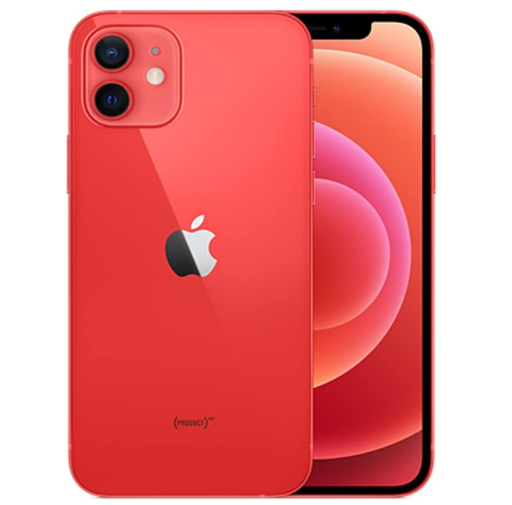 [M0010011062] iPhone 12 64GB Red SS+eSim 100% Battery Health Excellent Grade frame scratch (Refurbished)