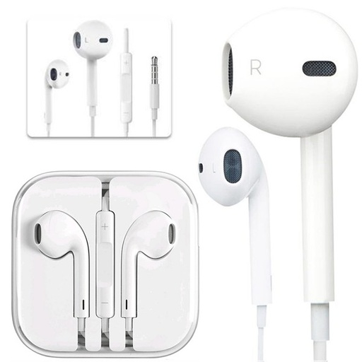 [M0010110001] Apple Phone 6 iPhone 5 earphone,Volume control, Standard 3.5mm plug with package