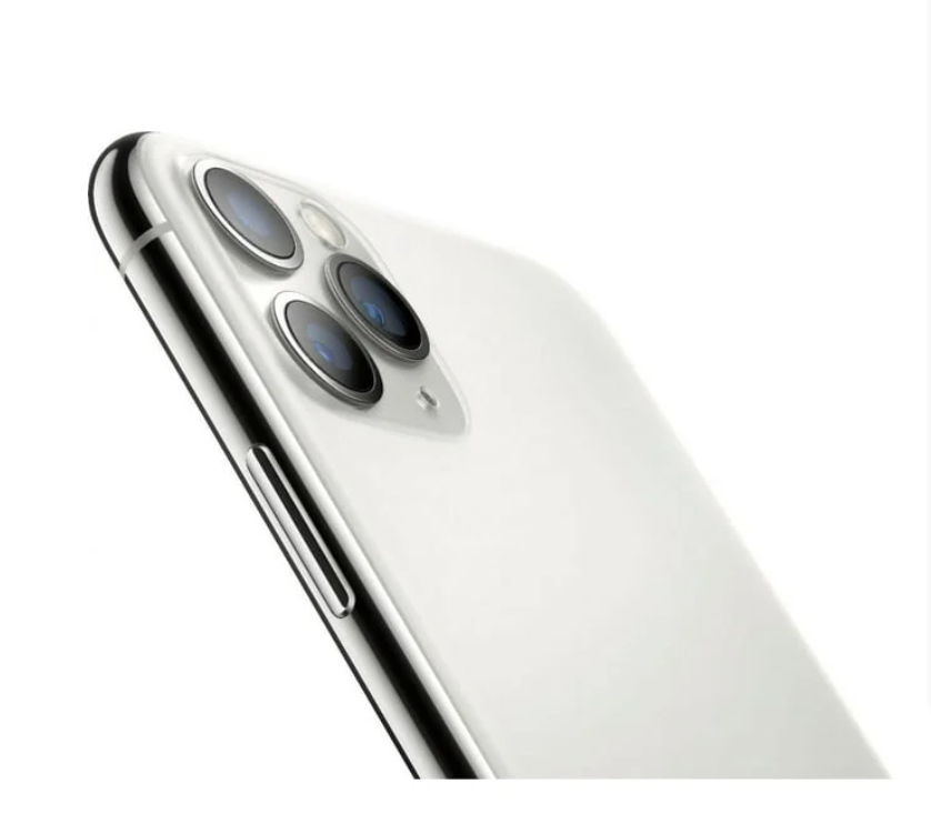 iPhone 11 Pro Max 256GB Dual SIM Silver A Grade 100% Battery Health( Refurbished )