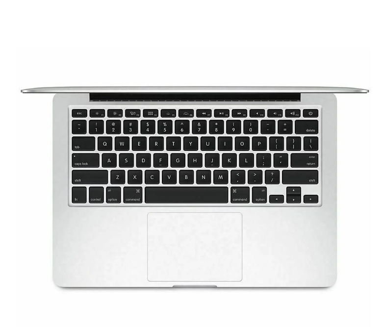 Apple MacBook Pro (Retian,13-inch,Mid 2014) A1502 Dual-Core Intel Core i5 2.6GHz 8GB DDR3 256GB SSD Silver A Grade ( Refurbished )