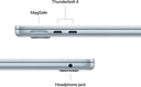 Apple MacBook Air 13.6" A3240 (2024) Apple M4 Chip / 16GB RAM / 512GB SSD / Blue  No Adapter  A Grade (Refurbished)