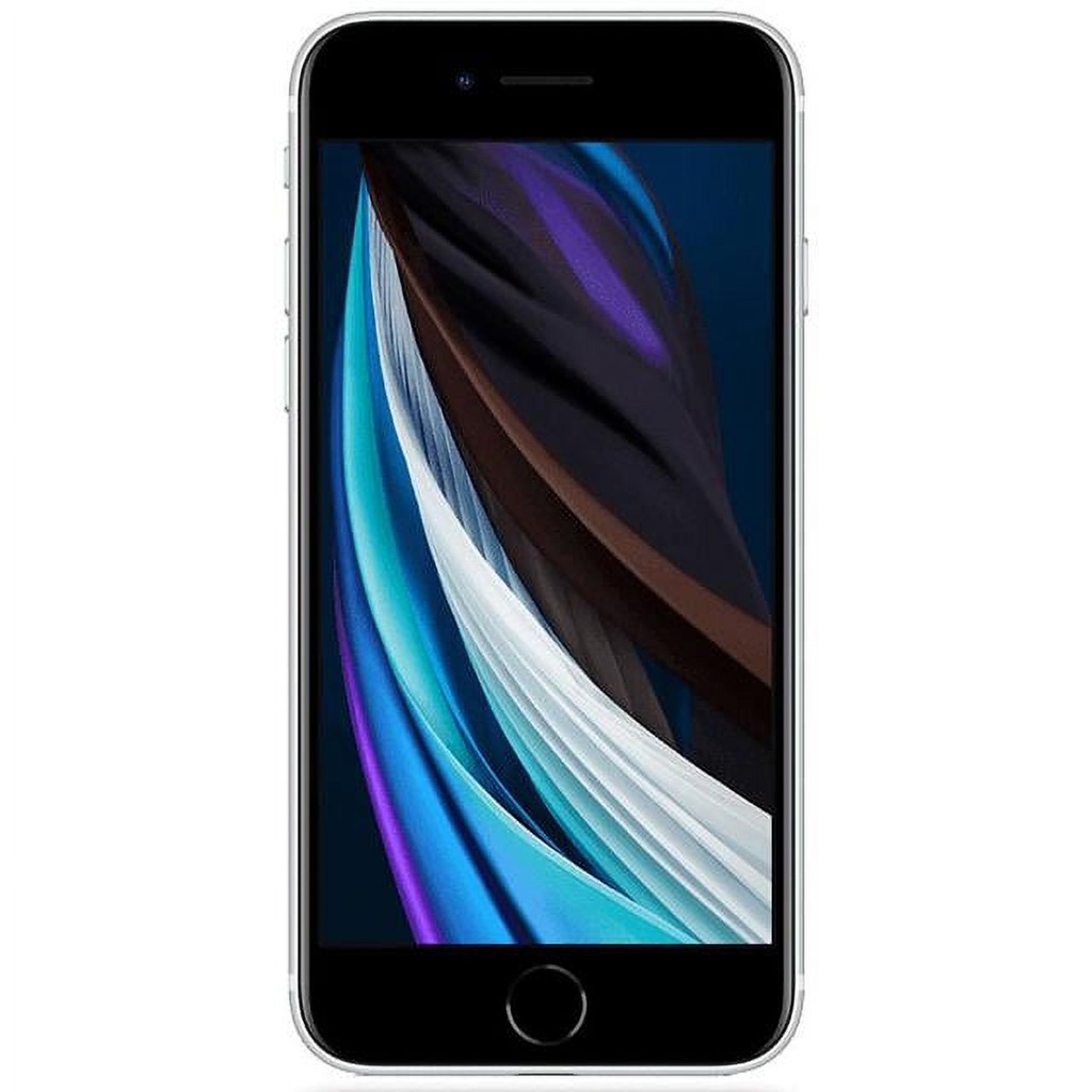 iPhone SE 2nd Gen 2020 128GB White A Grade with 100% Battery ( Used )