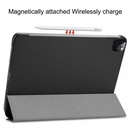 iPad-Soft iPad Case Silicone Tablet Cover Pin Connectork, Grey & Black 