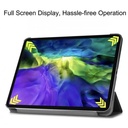 [R]Flip iPad Case Soft Silicone Back Cover with pen slot for IPAD MINI1/MINI2/MINI3 Black