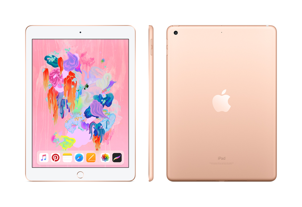 iPad 5th Gen 9.7" Wi-Fi Only 32GB Gold A1822 A Grade above 80% Battery Health (Refurbished)