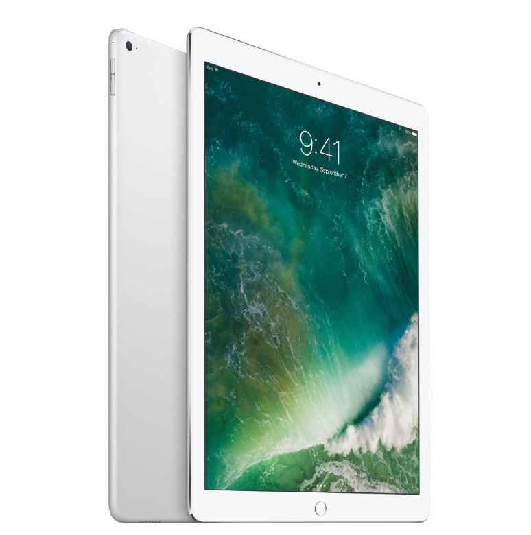 iPad Pro 12.9(2015) 1st Gen Cellular + Wi-Fi 128GB Silver A1652 A Grade 100% Battery Health( Refurbished )