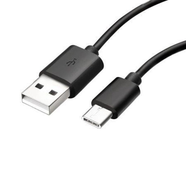 Original 1.2M USB Type C Fast Charging Data Cable For Samsung Black without packaging