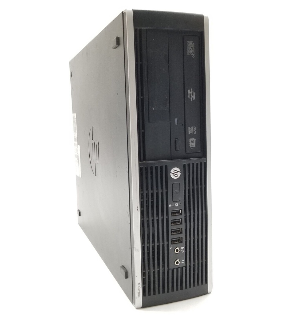 HP Compaq 8200 Elite SFF Intel Core i5-2400 3.1GHZ Desktop PC - 8GB RAM/250GB HDD/DVD-R/Win 10 Pro - A Grade (Refurbished)