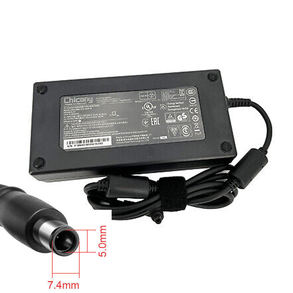 MSI 180W 19V 9.5Amp Charger Adapter for MSI GP63 Leopard 8RE-077US 7.4mm Pin Connector