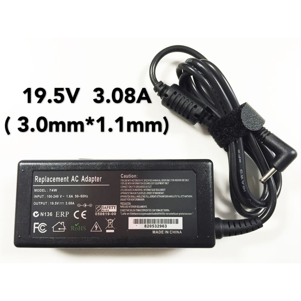 Asus 19.5V 65W AC Adapter for ASUS Eee Pad (Eee Slate) EP121 Tablet PC Charger