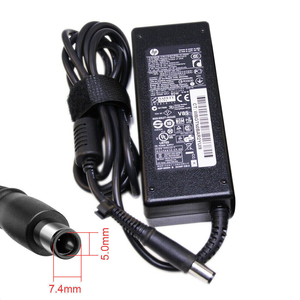 HP Original AC Adapter Charger for HP COMPAQ 6830s 6910p 6930p 8510p Power Supply 19V 4.74Amp 90W