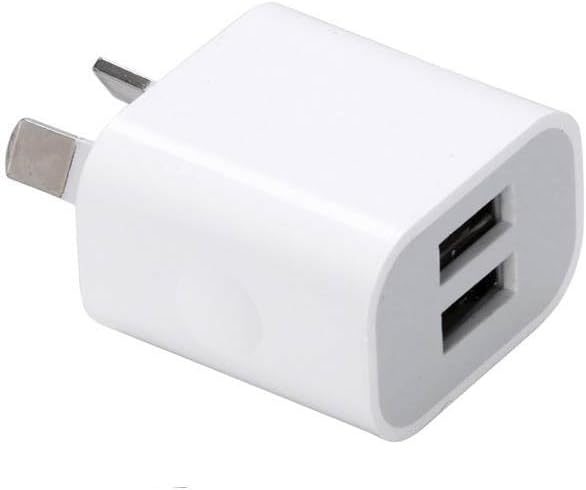 DUAL-USB Replacement Apple 5W Power Adapter 5V 2.0Amp A1444 for iPhone 5S6|6+|7|8|Plus|X|XS|MAX