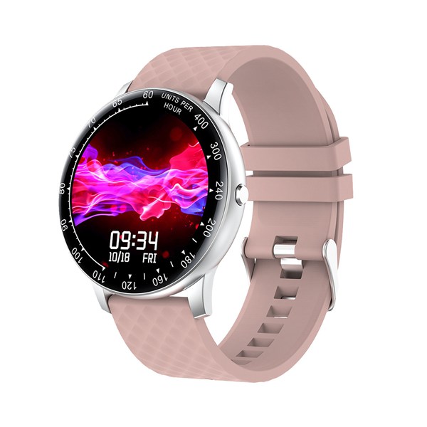 Fashion Smart Watches H30 Android/IOS System Full Screen Touch Smart Bracelet IP67 WaterProof Health Monitor Sport SmartWatch - Pink Connectork