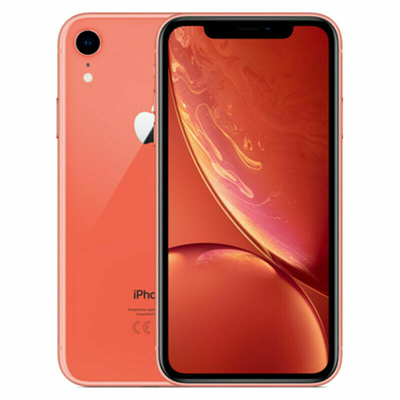 iPhone XR 64GB Coral A Grade Preminum ( Refurbished) 100% Battery Health