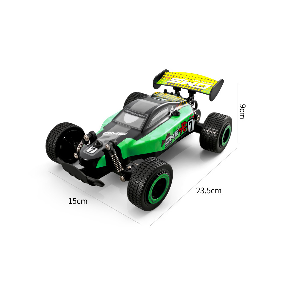 4D-C8 Remote Control Racing Car Children's Toy Gift - Green comei with 1 batteries