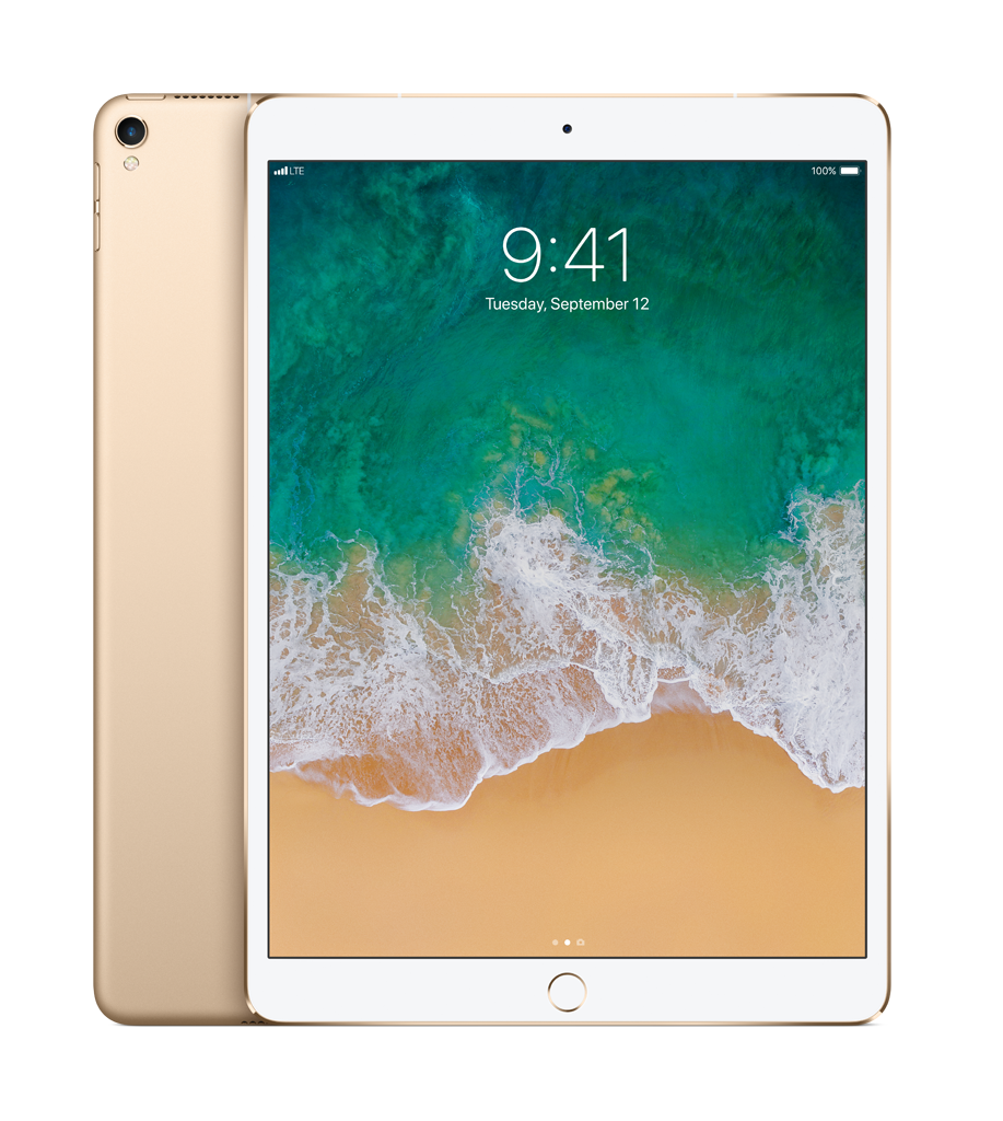 iPad Pro 10.5 (2017) Cellular + Wi-Fi 256GB Gold A1709 A Grade above 80% Battery Health( Refurbished ) 