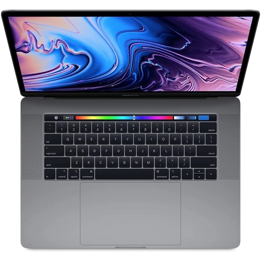 Apple MacBook Pro 15" 2018 A1990 6-Core i7-8850H 2.6-4.3GHz 16GB DDR4 512GB SSD Touch Bar Space Gray A Grade(Refurbished)
