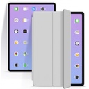 iPad 12.9 2018/2020-Soft iPad Case Silicone Tablet Cover Pin Connectork Grey