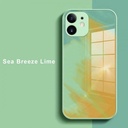 iPhone12 PRO MAX Artistic ShockProof Phone Case (Biguo) Sea Breeze Lime