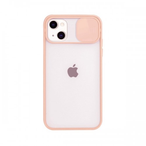 iPhone 11 Pro Slide Camera Lens Protection Cover Phone Case ShockProof TPU (Case Mate) Pink Red