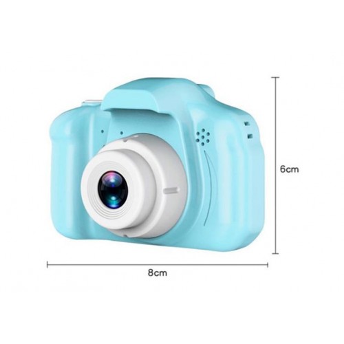 Children Camera X2 Cartoon Digital Camera - BLUE