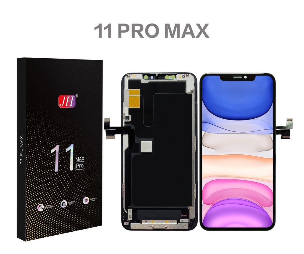 JH FHD Replacement Apple iPhone 11 Pro Max LCD Display & Touch Panel Black Incell