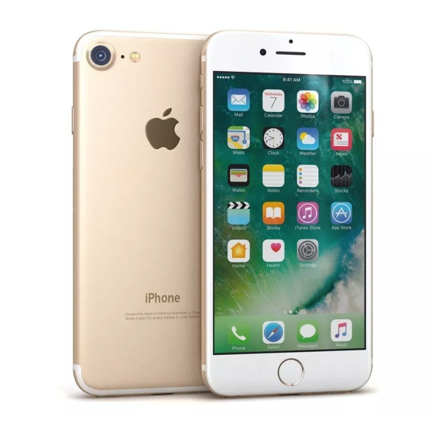 iPhone 7 128GB Gold A Grade 100% Battery Health( Refurbished )