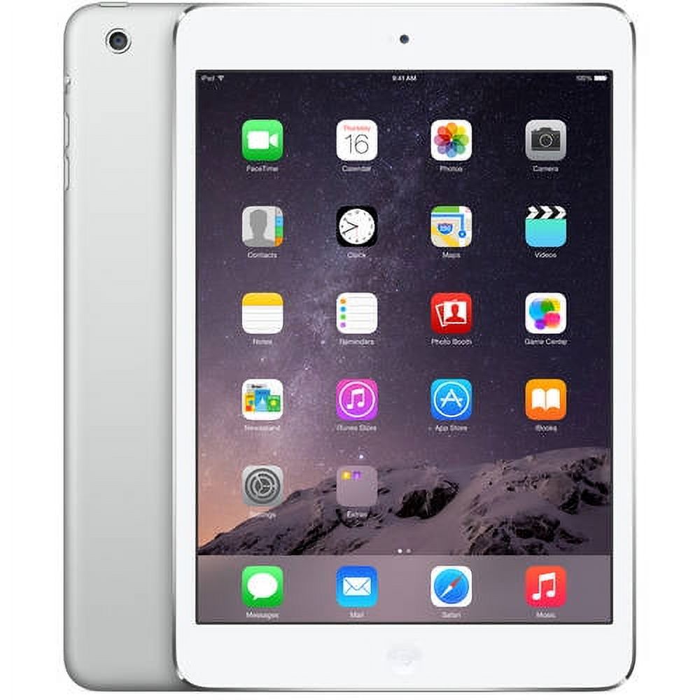 iPad Mini 4 (2015) 7.9" Wi-Fi Only 64GB Silver A1538 Grade above 80% Battery Health(Refurbished)