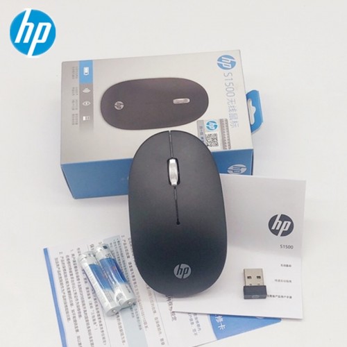 HP S1500 Wireless Mouse 2.4GHz Wireless Connection Up to 10m Range Black