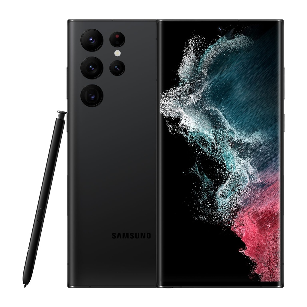 Samsung Galaxy S22 Ultra 5G S908E DS 128GB with 8GB RAM Phantom Black A Grade ( Refurbished )