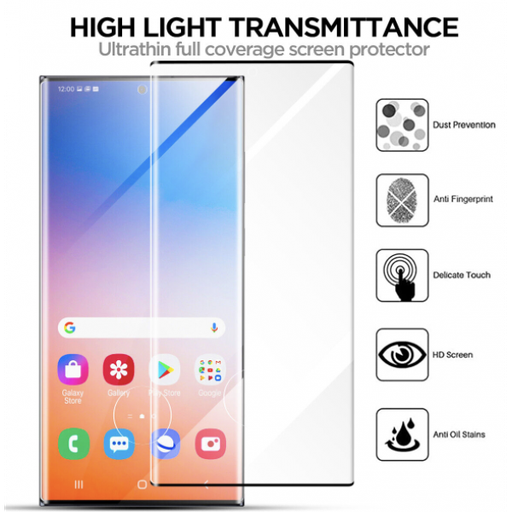 [M0680100076] Samsung S23 0.18 Screen Protector Tempered Glass - Support Finger Print - No Need Glue