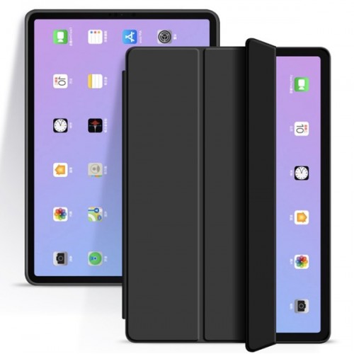 [T0680090013] IPAD 10.2/10.5 2019/2020/2021 Case Soft Silicone Tablet Cover Pin Connectork Black